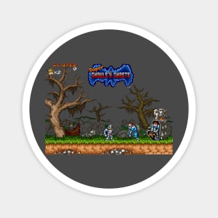 Super Ghouls & Ghosts video game fan Magnet